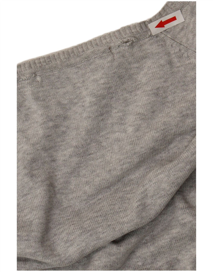 Zara Γυναικεία Ζακέτα UK 14 Large Grey Flecked
