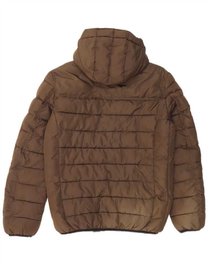 Champion Ανδρικό μπουφάν με κουκούλα UK 38 Medium Khaki Polyester
