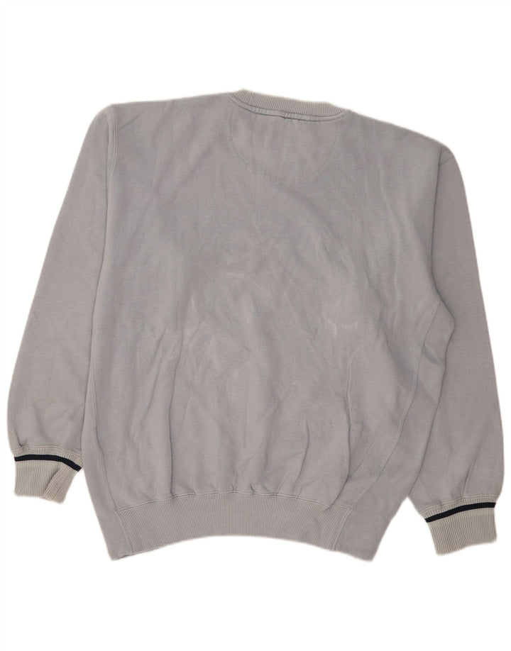 Ανδρική γραφική φούτερ Champion Jumper Large Blue Cotton Classic