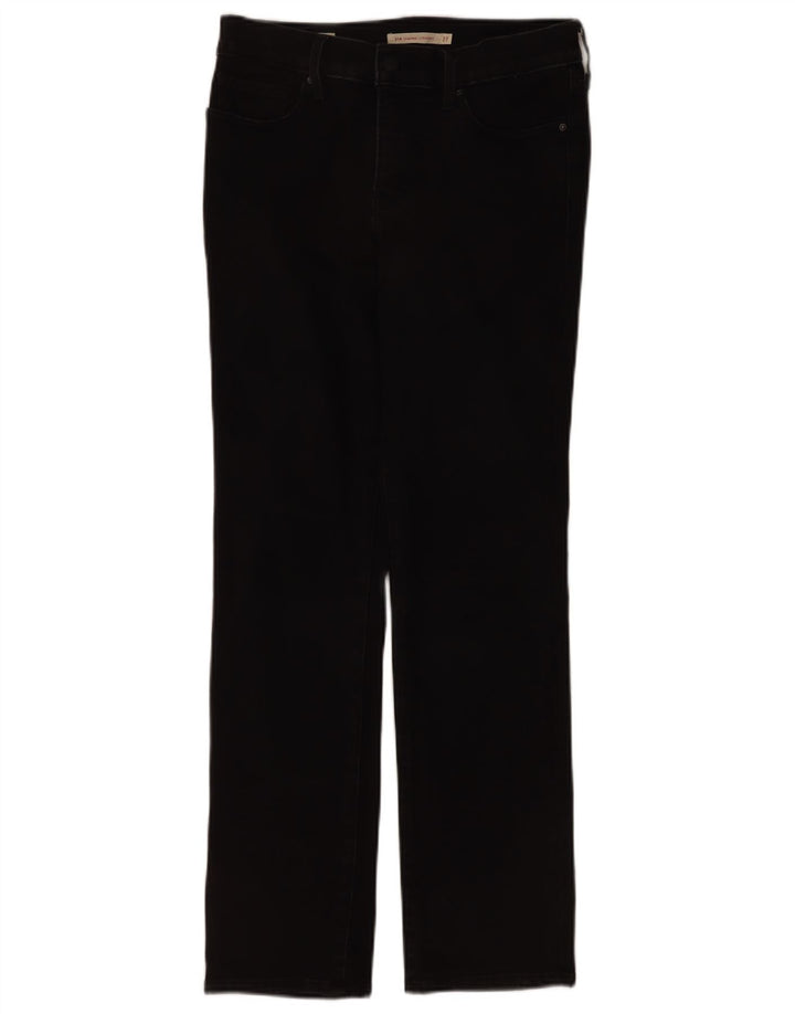 Levi's Womens 314 Shaping Straight Jeans W27 L30 Μαύρο