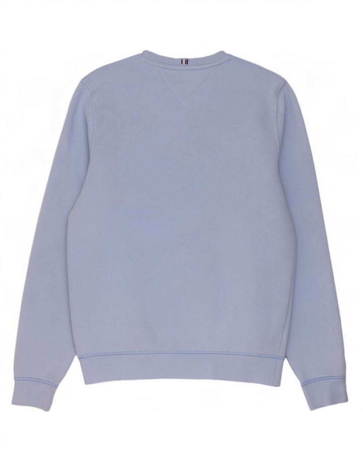 Γραφικό ανδρικό φούτερ Tommy Hilfiger Jumper Μικρό Μπλε Βαμβακερό