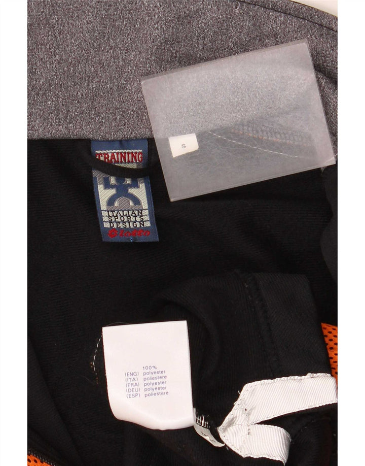 Ανδρική φόρμα γραφικών Lotto Top Jacket Μικρό πορτοκαλί πολύχρωμο πολυεστέρα