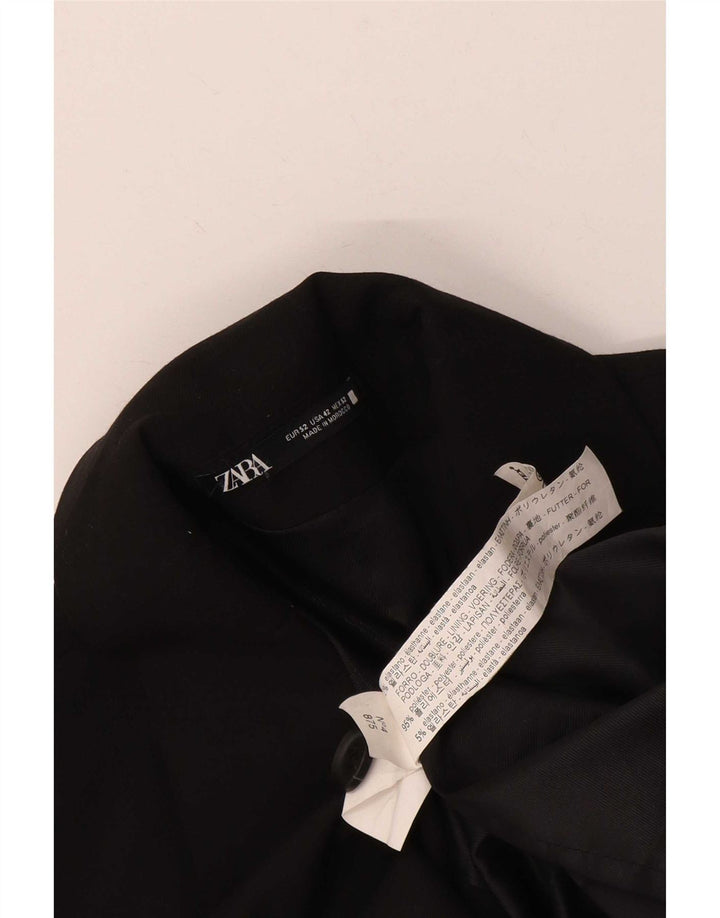 Zara Ανδρικό σακάκι μπλέιζερ EU 52 μεγάλο μαύρο πολυεστέρα
