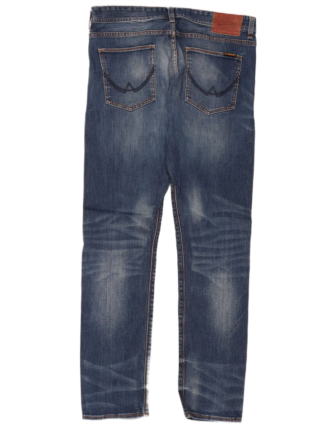 Ανδρικό SUPERDRY Standard Fit Skinny Jeans W34 L32 Μπλε βαμβακερό