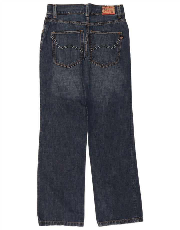 Dickies Γυναικείο ίσιο τζιν W30 L32 Μπλε βαμβακερό