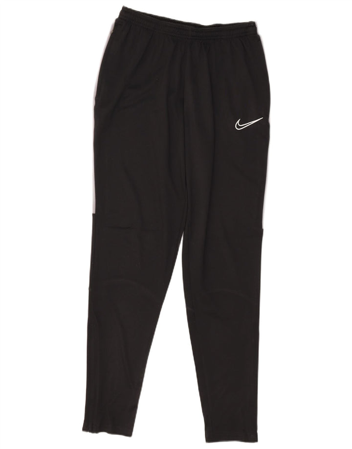 Ανδρικά αθλητικά παντελόνια Nike, μεσαίου μαύρου χρώματος, πολυεστερικά αθλητικά