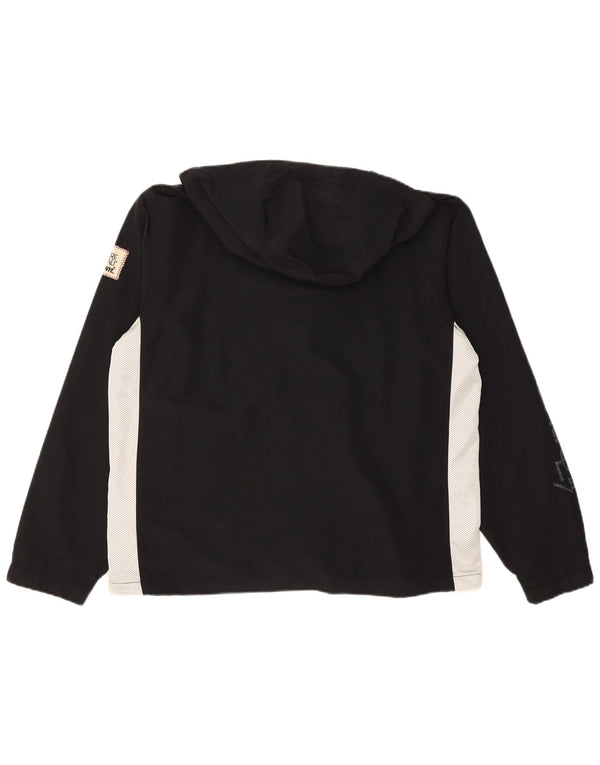 Ανδρικό μπουφάν βροχής με κουκούλα MURPHY & NYE 36 Small Black Colourblock