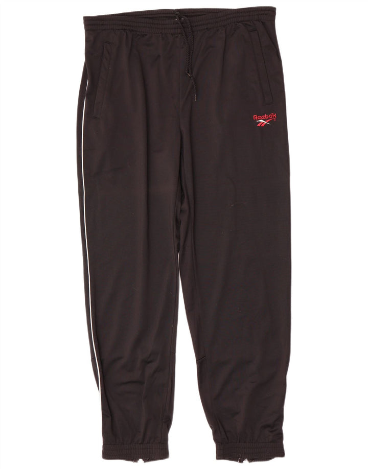 Ανδρική φόρμα Reebok Παντελόνι Joggers Μεγάλο Μαύρο Πολυεστέρα