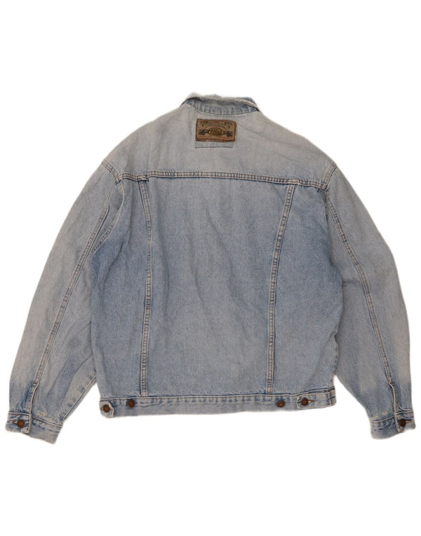Ανδρικό τζιν μπουφάν Wampum UK 38 Medium Blue