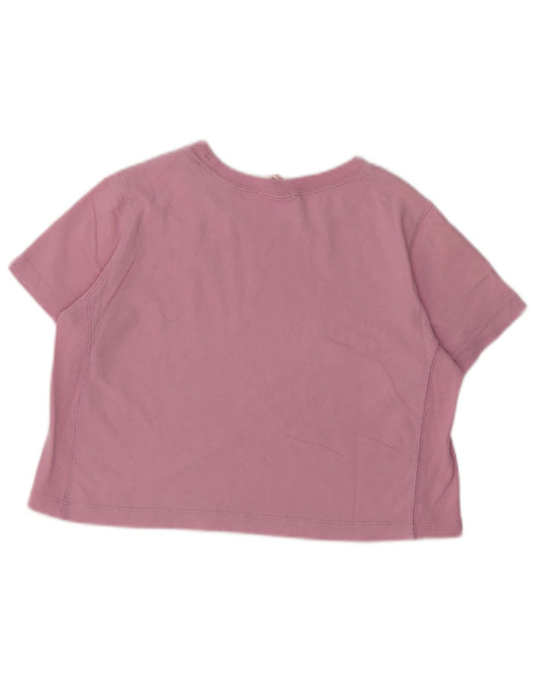 CHAMPION Γυναικείο T-Shirt Top UK 6 XS Pink
