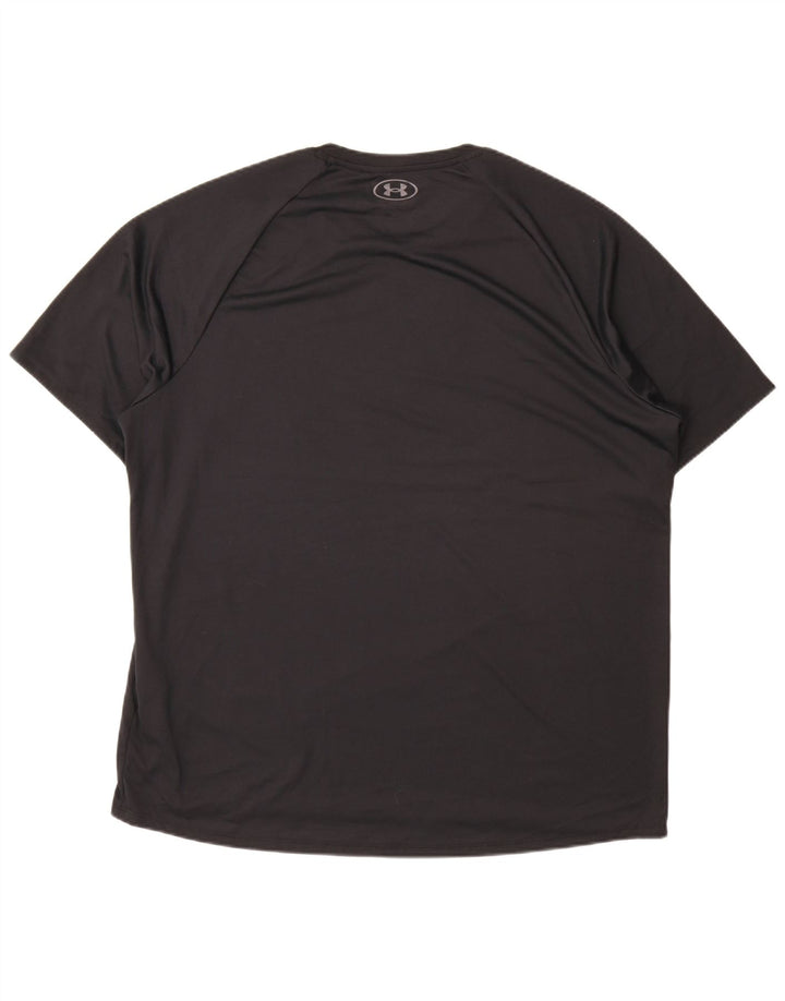 Under Armour Ανδρικό T-Shirt Top 2XL Μαύρο Πολυεστέρα