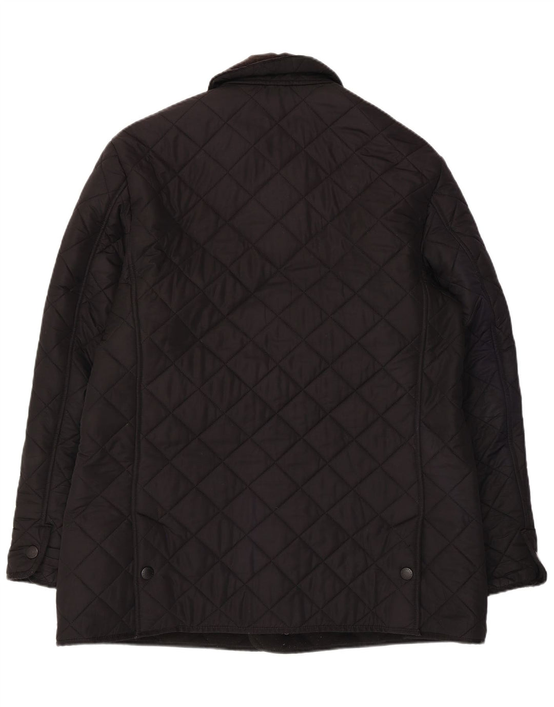 Ανδρικό καπιτονέ μπουφάν Barbour UK 40 μεγάλο μαύρο πολυεστέρα