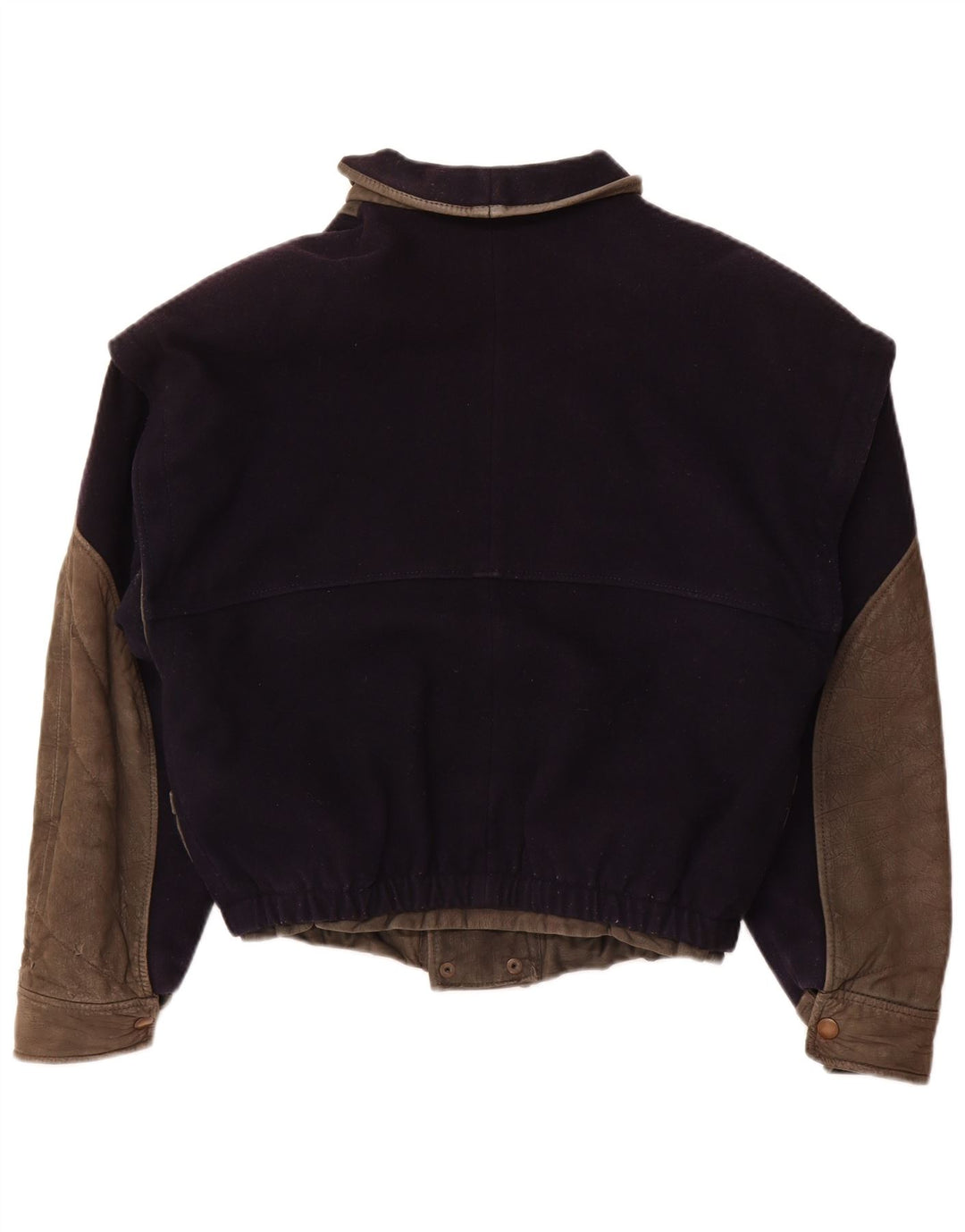 VITTORIO FORTI Γυναικείο μπουφάν Bomber IT 46 Μεγάλο Navy Blue Viscose