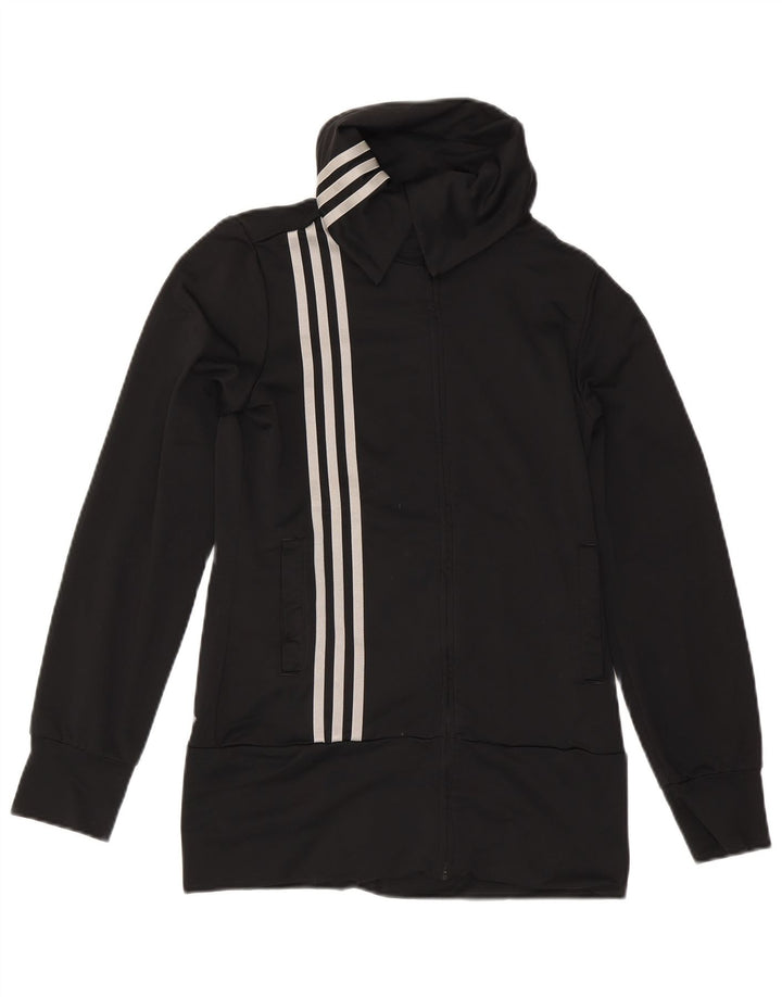 Γυναικεία αθλητική φόρμα Adidas Top Jacket UK 10 Small Black Polyester
