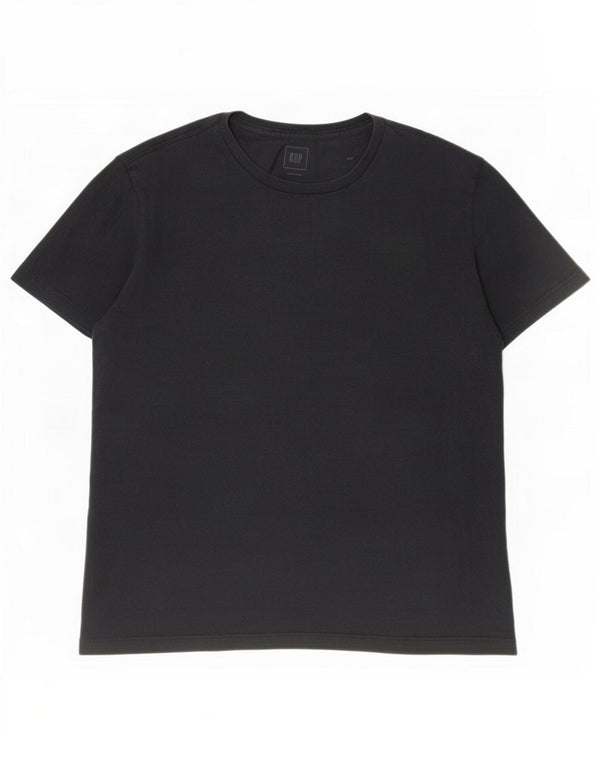 Ανδρικό T-Shirt Gap Top μεγάλο μαύρο βαμβακερό