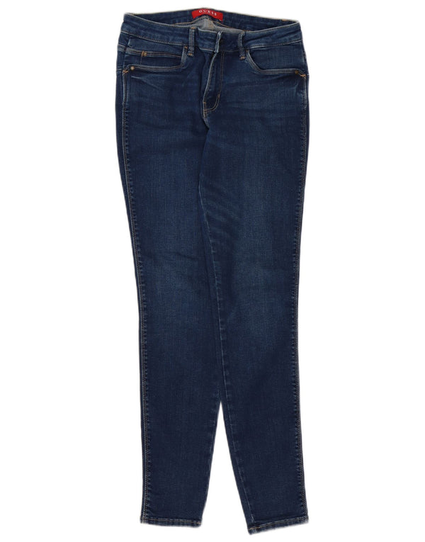 GUESS Γυναικείο Skinny Jeans W29 L28 Navy Blue Cotton