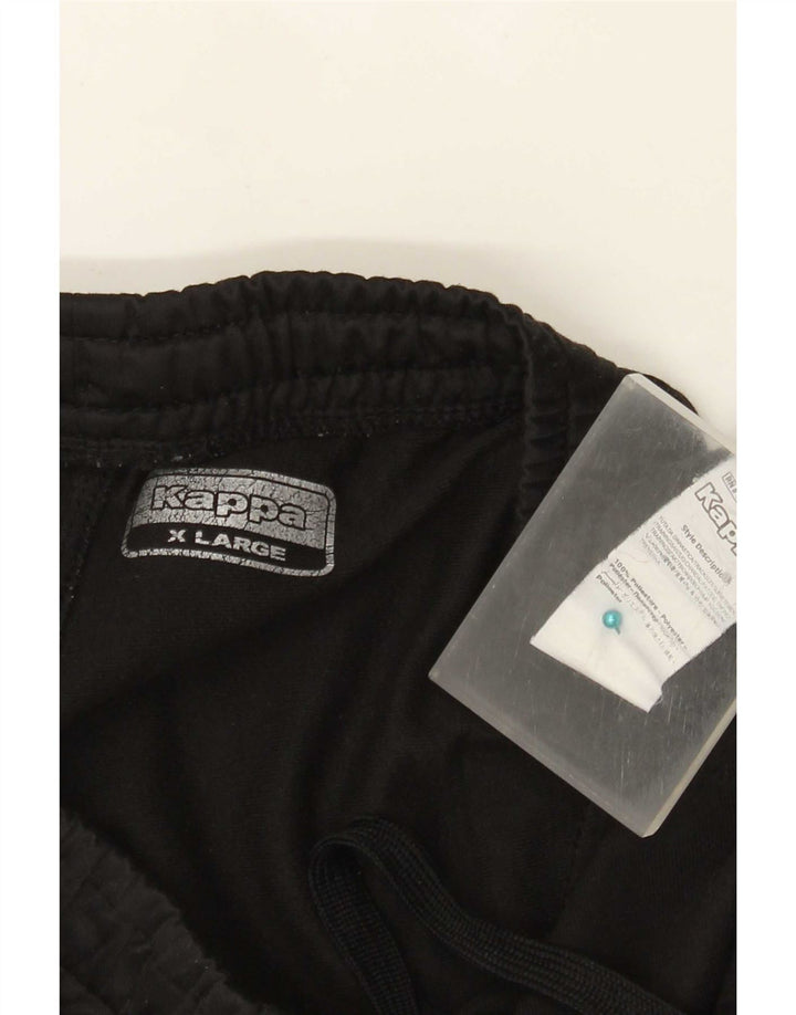Ανδρική φόρμα Kappa Παντελόνι Joggers XL Μαύρο Πολυεστέρα
