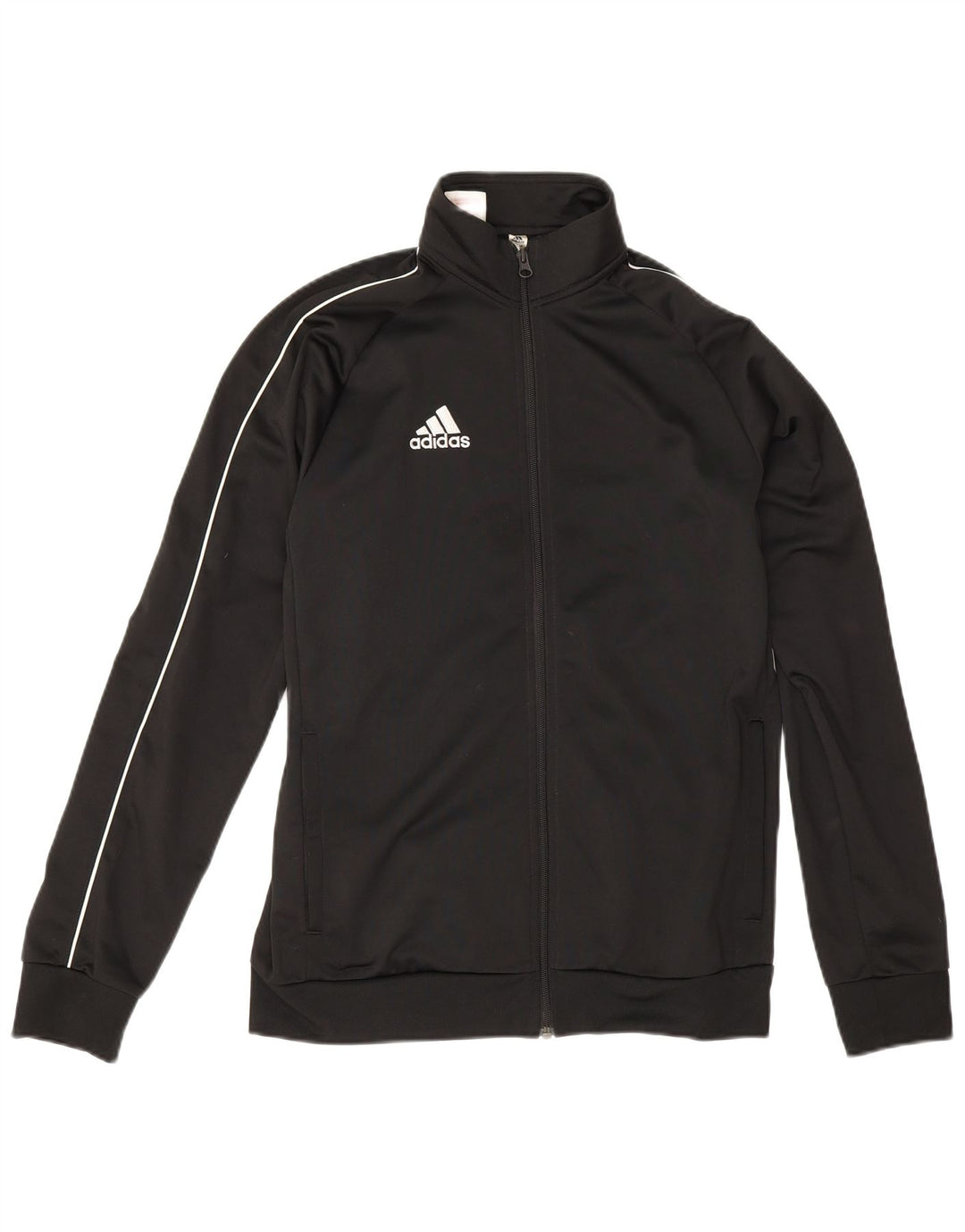 Κορίτσια αθλητική φόρμα Adidas Top Jacket 15-16 ετών Μαύρο Πολυεστέρας