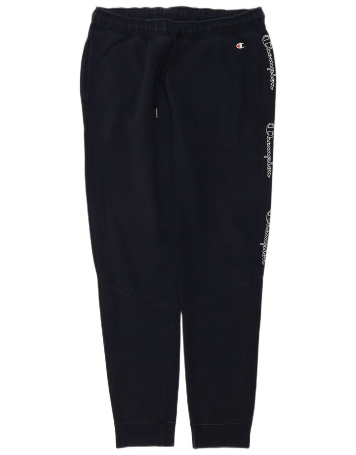 Ανδρική φόρμα Champion Graphic Παντελόνι Joggers Medium Navy Blue βαμβακερό