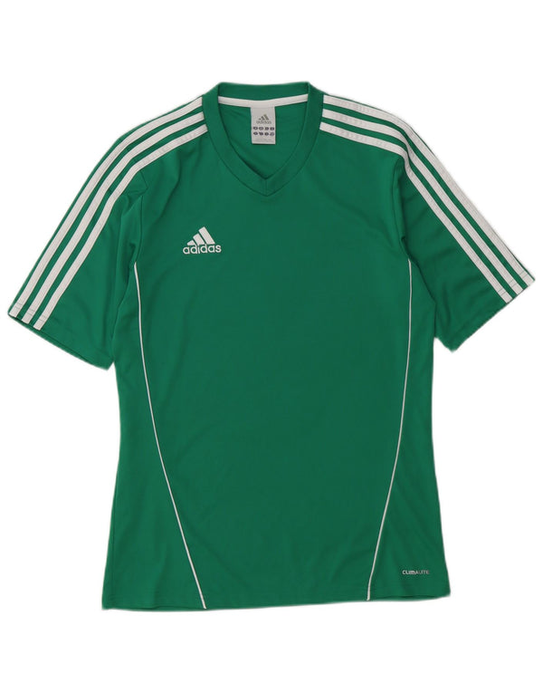Adidas Ανδρικό T-Shirt Climalite Top Small Green Polyester