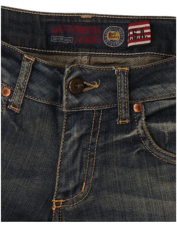 Γυναικείο τζιν ίσιο Roy Rogers W30 L33 Navy Blue
