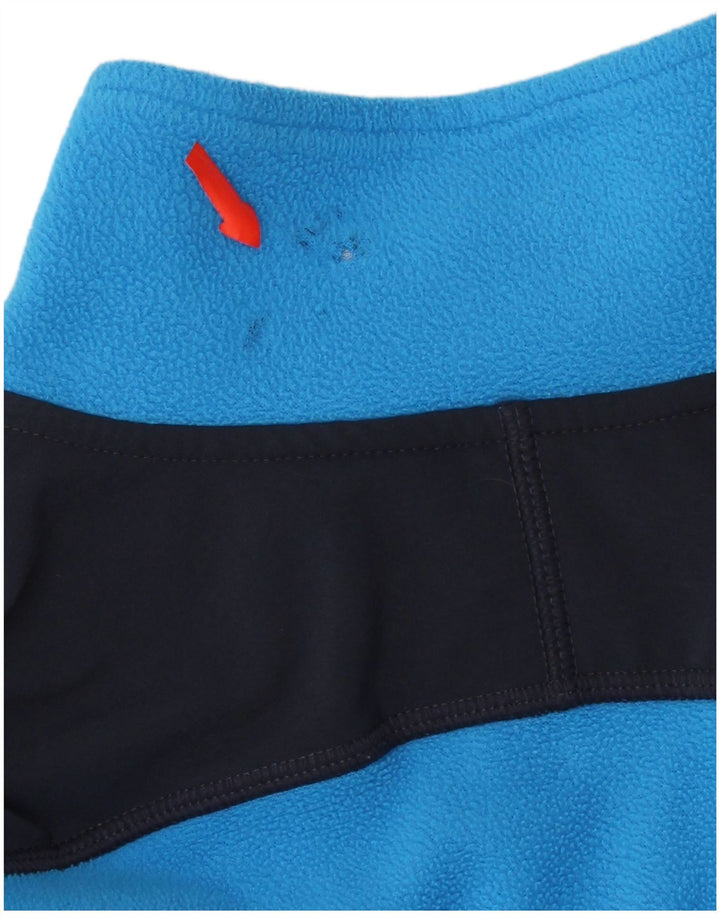 The NORTH FACE Ανδρικό μπλουζάκι με φερμουάρ Fleece Jumper με μεσαίο μπλε χρώμα