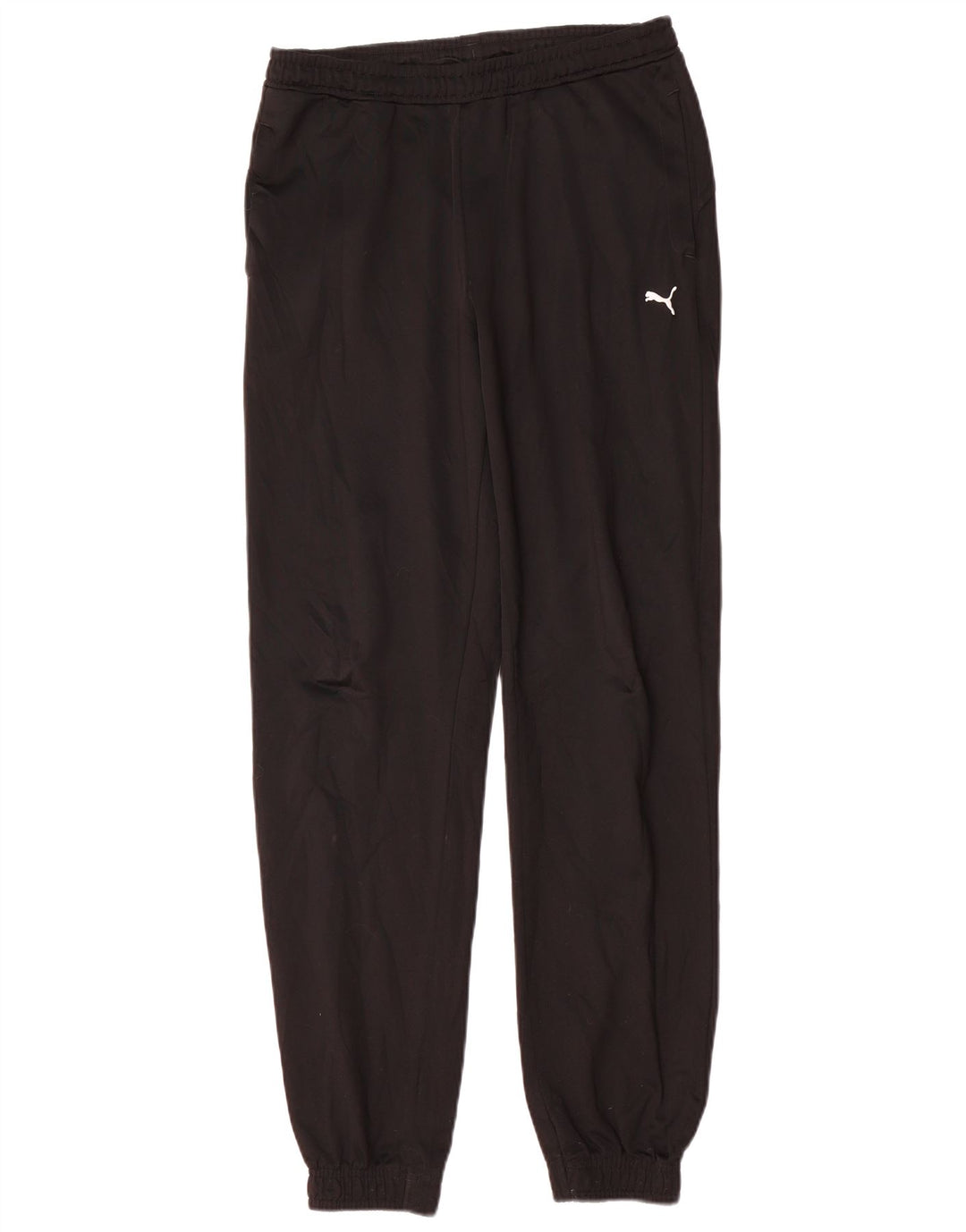 PUMA Boys Tracksuit Trousers Joggers 15-16 Years Μαύρο