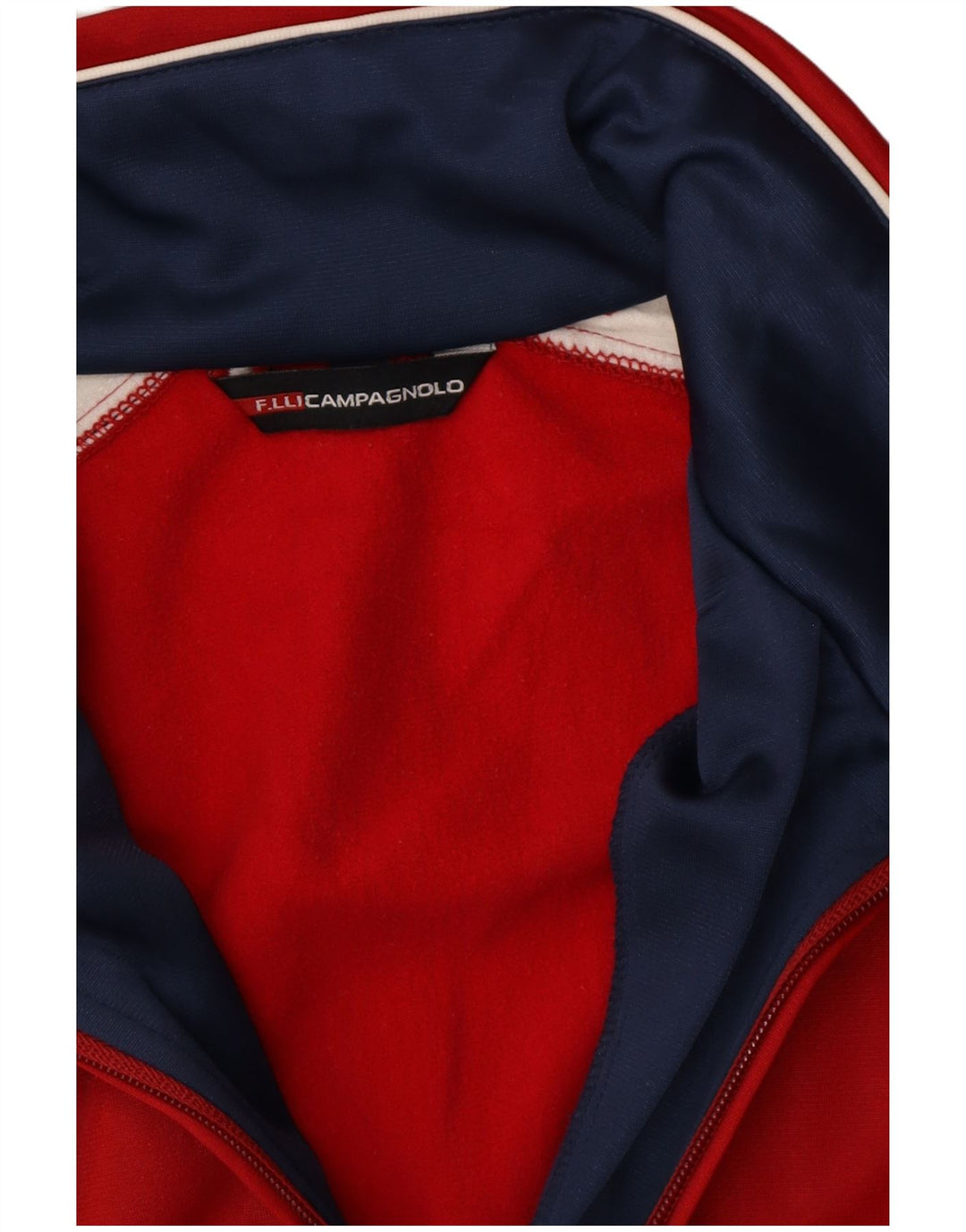 Ανδρική αθλητική φόρμα F.LLI Campagnolo Μπουφάν με μεσαίο κόκκινο χρώμα, πολυεστέρας