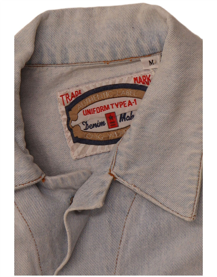 Ανδρικό τζιν μπουφάν UNIFORM UK 38 Medium Blue