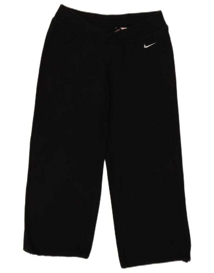 NIKE Γυναικεία φόρμα φόρμας Capri UK 8/10 Μικρό μαύρο βαμβακερό