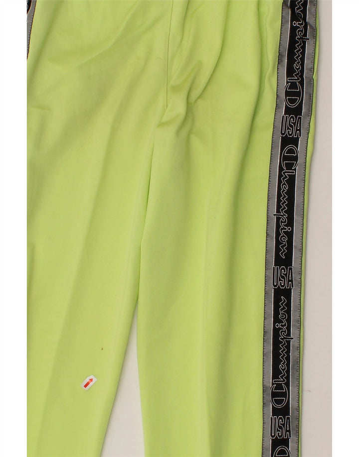 CHAMPION Boys Graphic Full Tracksuit 11-12 Years Green Polyester Vintage Champion and Second-Hand Champion from Messina Hembry 