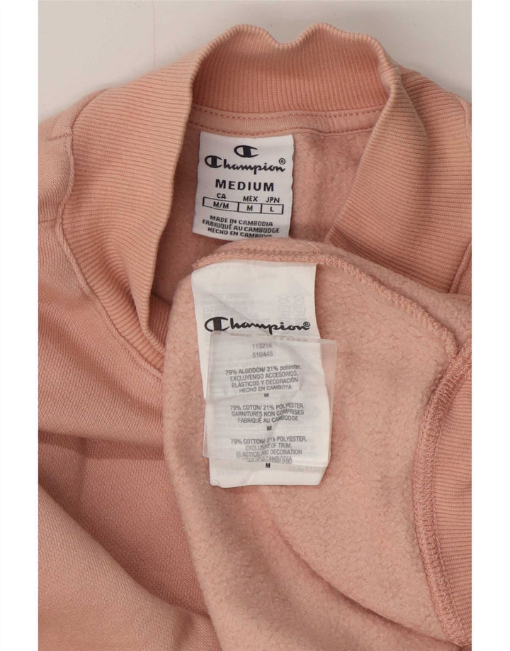 Champion Γυναικεία φούτερ μεγάλου μεγέθους Jumper UK 14 Μεσαίο ροζ βαμβακερό