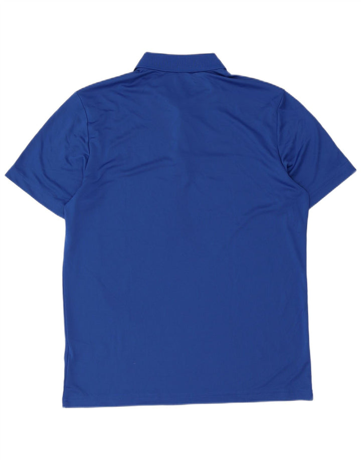 Ανδρικό πουκάμισο Adidas Polo Medium Blue Polyester