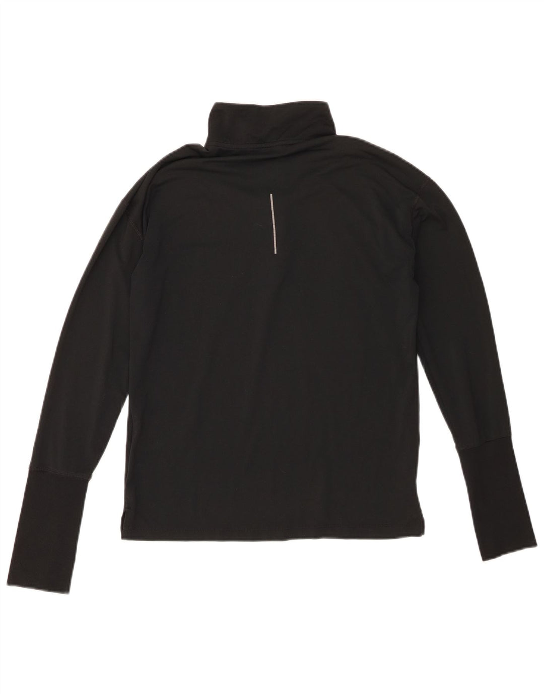 Γυναικεία φόρμα πουλόβερ με φερμουάρ Nike Dri Fit Top UK 6 XS Μαύρο πολυεστέρα