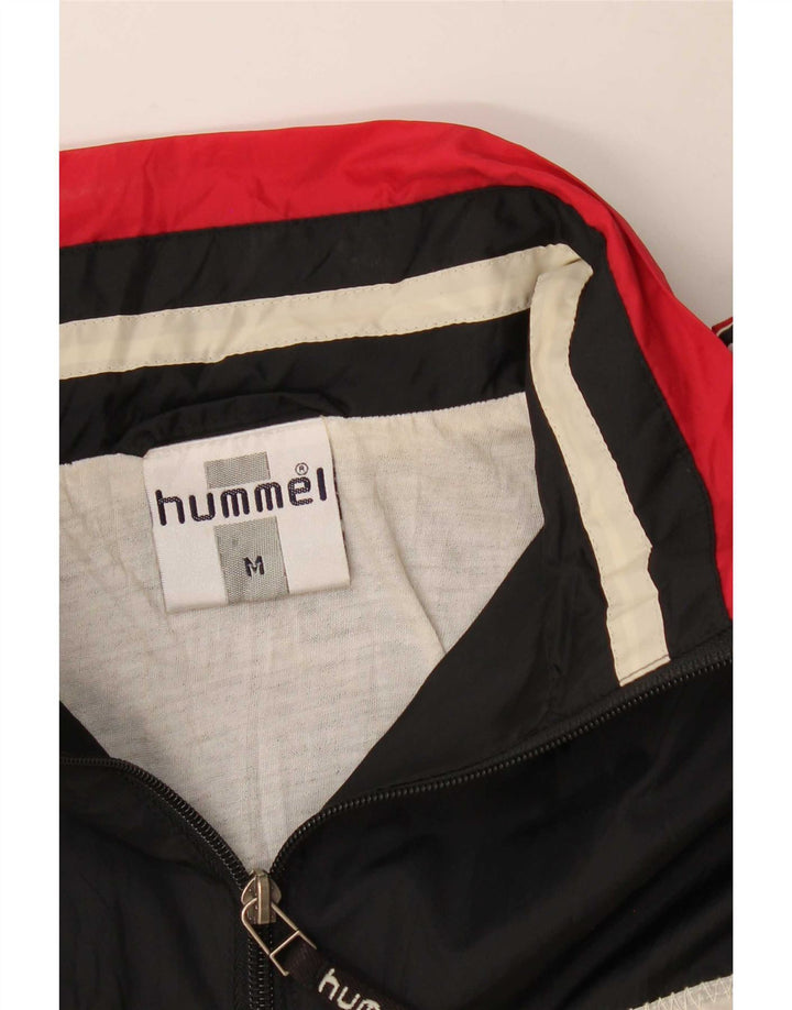 Ανδρική φόρμα πουλόβερ Hummel Top Jacket μεσαίο μαύρο Colourblock Sports