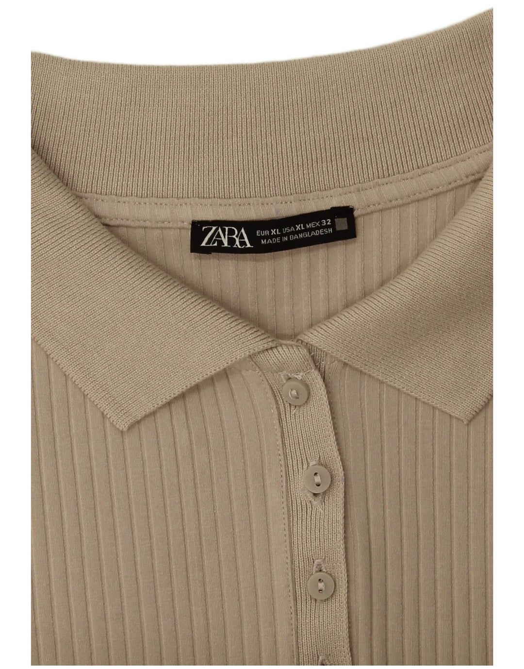 Zara γυναικείο κορμάκι UK 18 XL Beige
