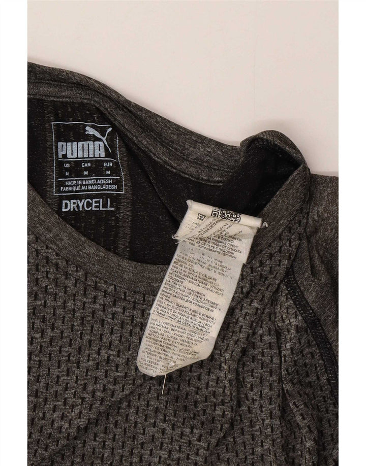 Ανδρικό T-Shirt Puma Top Medium Grey Polyester