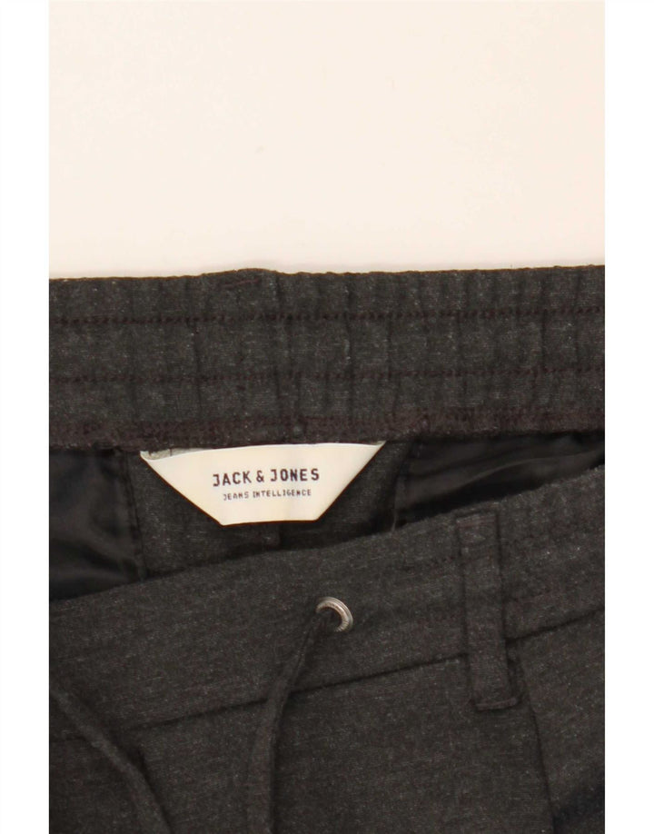 Ανδρικό Cropped Παντελόνι Jack & Jones W31 L24 Grey Polyester