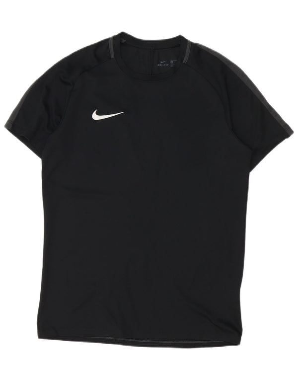Ανδρικό T-Shirt Nike Dri Fit Τοπ μεσαίου μαύρου χρώματος πολυεστέρας