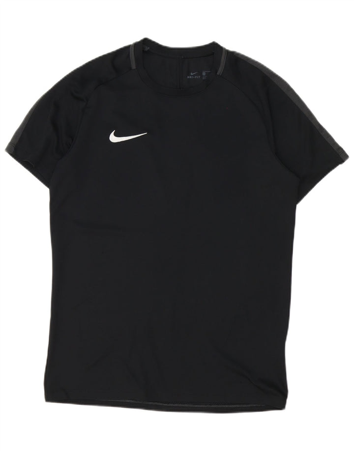 Ανδρικό T-Shirt Nike Dri Fit Τοπ μεσαίου μαύρου χρώματος πολυεστέρας