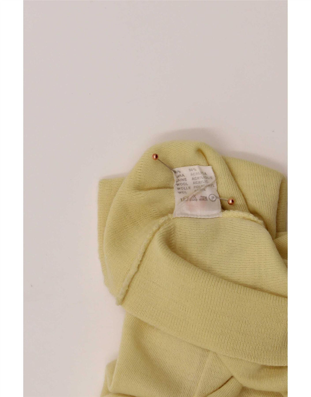 Vintage ανδρικό γιλέκο Tank Top IT 52 Large Yellow