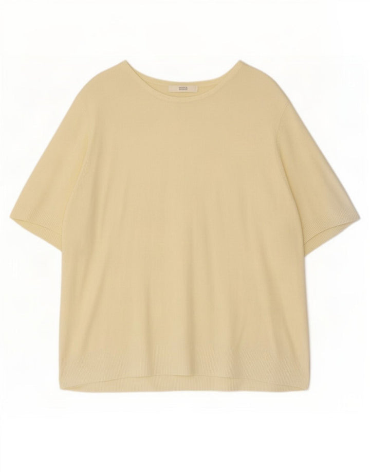 Marks & Spencer Γυναικεία Μπλούζα Τοπ UK 16 Large Yellow