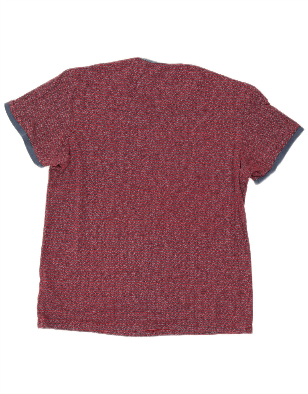 Ανδρικό T-Shirt Penguin Top Large Red Chevron