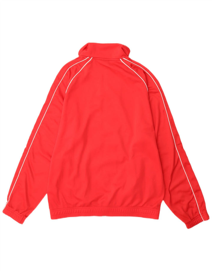 Ανδρική αθλητική φόρμα γραφικών Asics Top Jacket μεγάλο κόκκινο πολυεστέρα