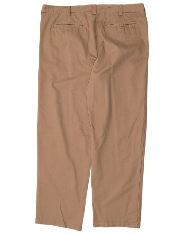 Ανδρικό παντελόνι Chino IZOD Classic Fit W40 L32 Μπεζ βαμβακερό