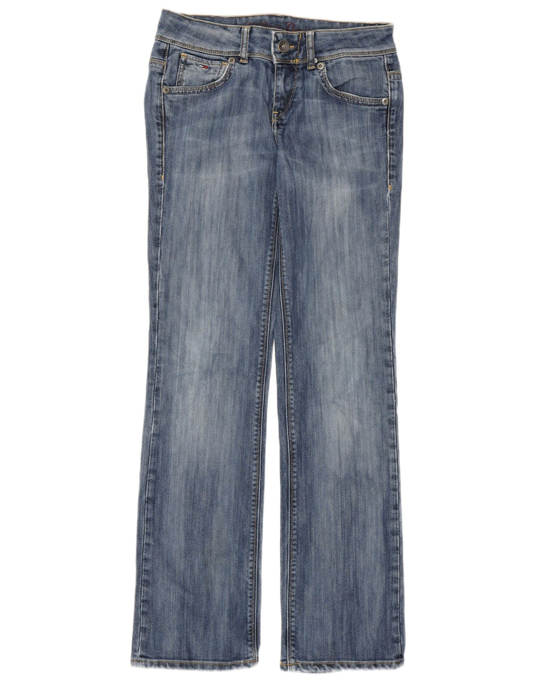 Tommy Hilfiger Γυναικείο ρουμπίνι ίσιο τζιν W29 L32 Μπλε βαμβακερό