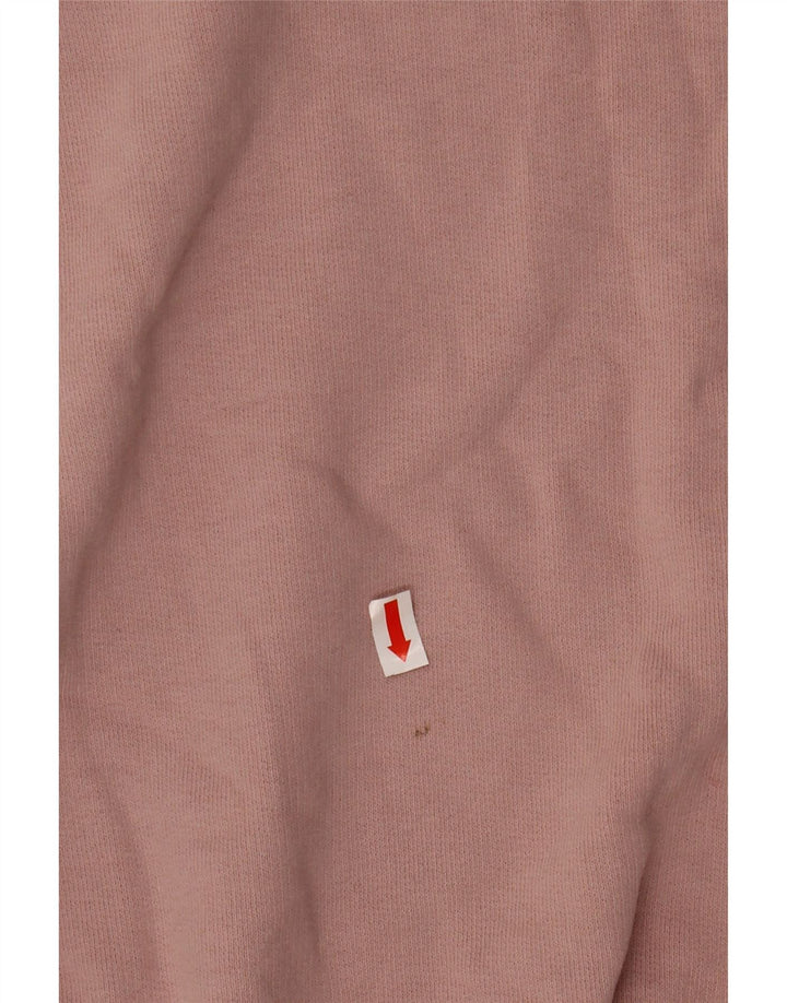 BENETTON Γυναικεία γραφική φούτερ Jumper UK 16 Large Pink