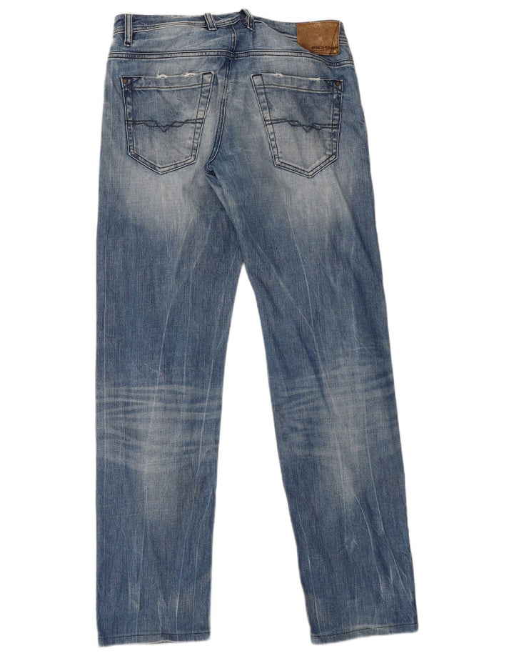 Diesel Ανδρικό Koolter Straight Jeans W33 L34 Μπλε βαμβακερό