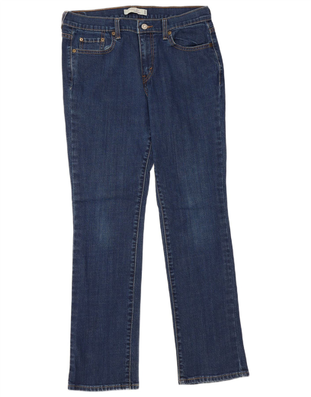 LEVI'S Γυναικείο τζιν 505 ίσιο US 10 μεγάλο W30 L30 Μπλε βαμβακερό