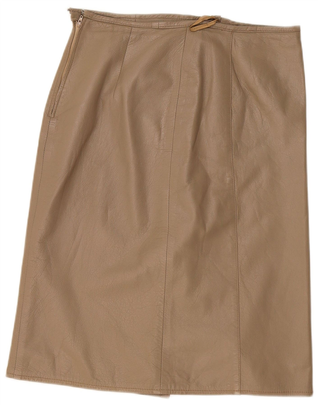 Vintage Γυναικεία Midi Φούστα W34 Large Beige